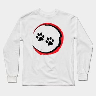 cat foot Long Sleeve T-Shirt